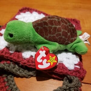 TY Beanie Baby Speedy Turtle (1994) Style 4030 – Tag Intact – Good Condition 🐢